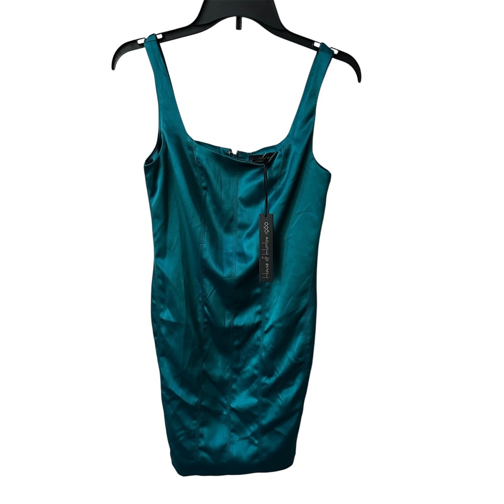 NWT House of Harlow Teal Mini Dress Size S‎ – Chic & Stylish